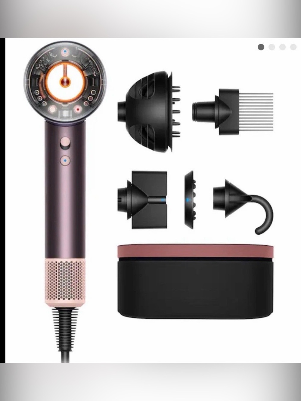 DYSON SUPERSONIC NURAL HAIR DRYER LIMITED EDITION JASPER PLUM